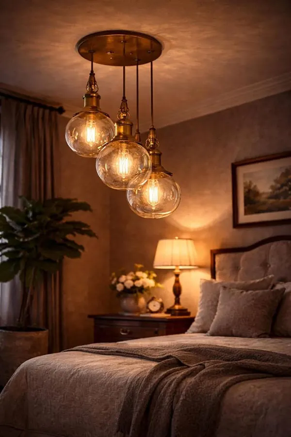Warm and cozy bedroom decoration 4