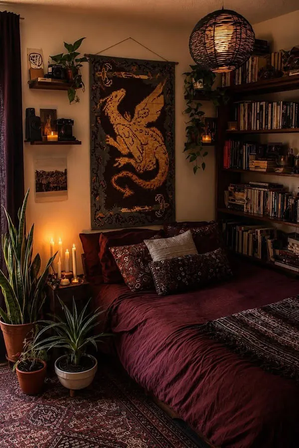 Warm and cozy bedroom decoration 5