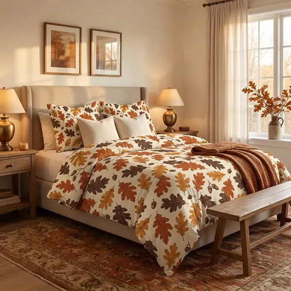 Warm and cozy bedroom decoration 7