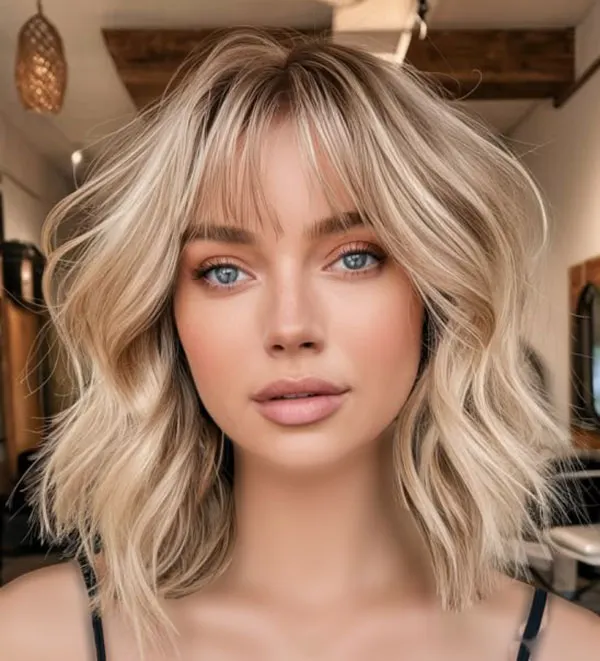 Wispy bangs hairstyle 26