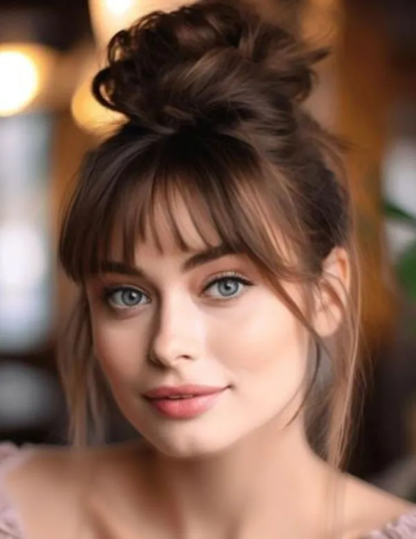 Wispy bangs hairstyle 27