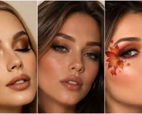 میکاپ پاییزی دخترانه