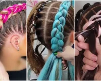 آموزش بافت مو با موی اضافه