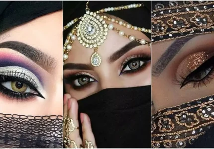 آرایش چشم عربی غلیظ