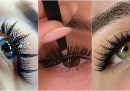 آموزش گذاشتن مژه مصنوعی
