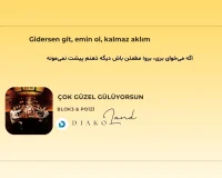 متن و ترجمه آهنگ ÇOK GÜZEL GÜLÜYORSUN از BLOK3 و POİZİ