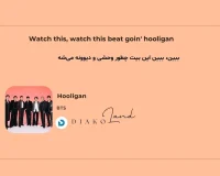 متن و ترجمه آهنگ Hooligan از BTS
