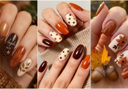 طرح ناخن پاییز امسال