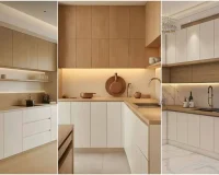 کابینت سفید نسکافه‌ ای