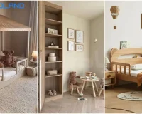 دکوراسیون چوبی اتاق خواب کودک