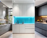 رنگ کابینت های گلاس جدید